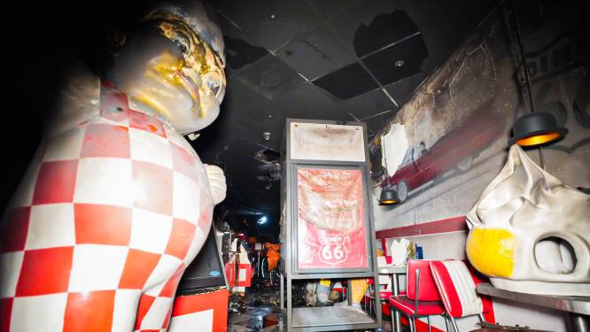 Brand Arnhems cafetaria Diner 66 aangestoken: beloning voor gouden tip