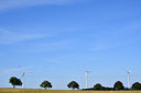 De Gildehauser windmolens die ook in Nederland goed te zien zijn.