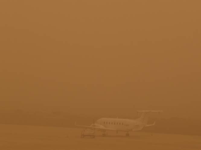 Hinder in luchtverkeer van en naar Gran Canaria door grote zandstorm