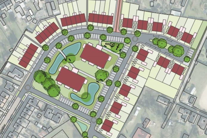 Wagenberg krijgt er 88 nieuwe woningen bij. Deze worden vanaf 2023 gebouwd aan de Verlengde Elsakker.