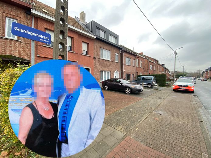 De woning van het koppel in de Geerdegemstraat in Mechelen-Zuid.
