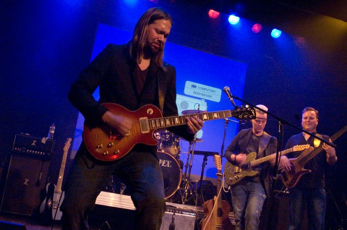De Leif de Leeuwband in 2018, tijdens de Blues Kroegentocht in Wijk bij Duurstede.