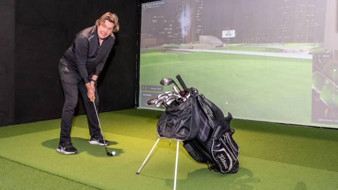 Indoor Golf in de vroegere kousenfabriek: “Eerste onbemand trainingscentrum voor golfspelers in België”, zegt Erik (56)