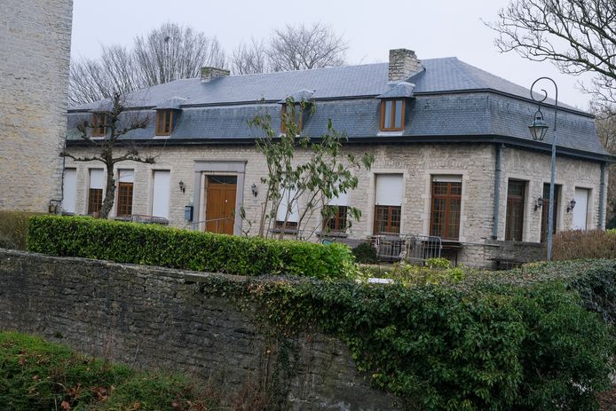 De vissersclub maakte gebruik van de gelijkvloerse verdieping van het Margakasteeltje.