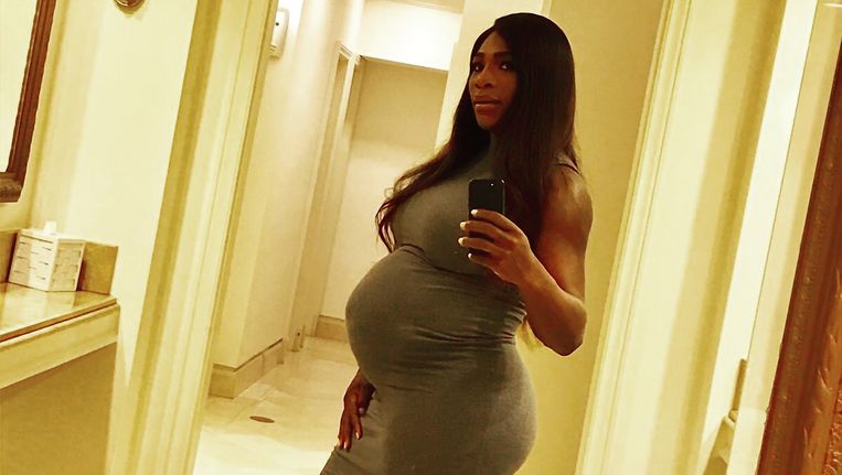 Zwangere Serena Williams Heeft Nog Grote Tennisplannen Tennis Sport Hln