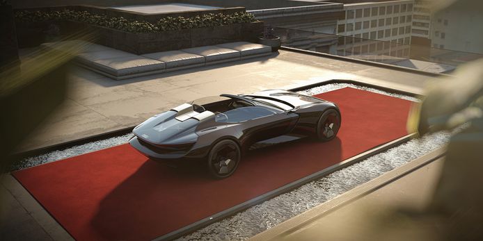 De Audi Skysphere blikt vooruit naar een elektrische tweezitter die in lengte kan veranderen. Die functie komt echter niet op een uiteindelijk productiemodel