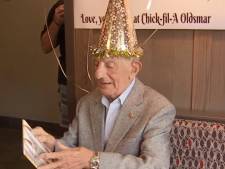 100-jarige man krijgt voor altijd gratis eten