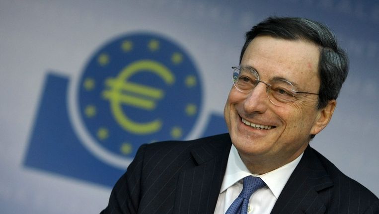 President van de Europese Centrale Bank (ECB) Mario Draghi Beeld ANP