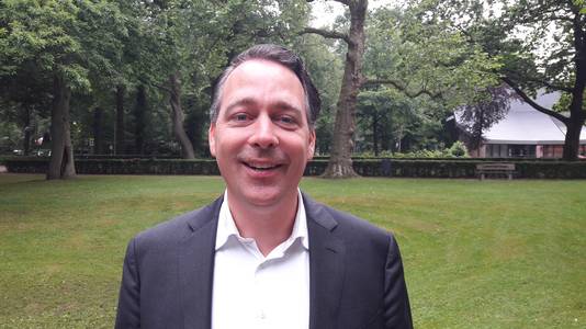 Jasper Verstand, de huidige en ook nieuwe wethouder voor D66.
