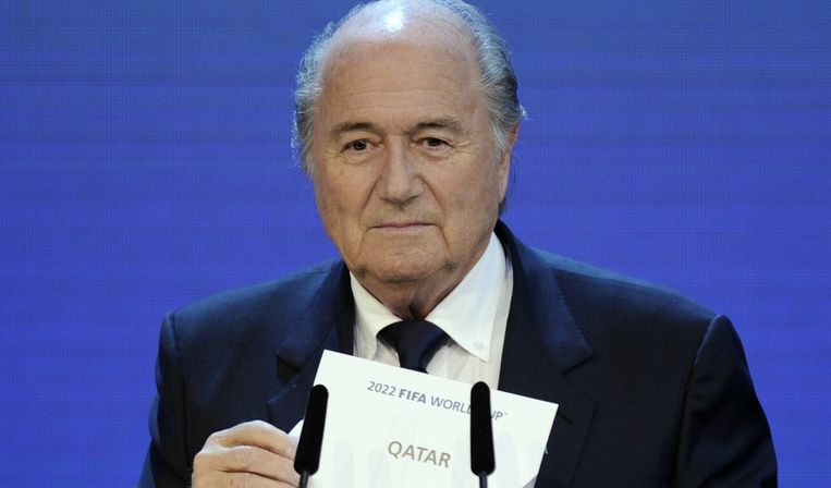Sepp Blatter Beeld AFP