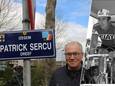 Christophe Sercu huldigt de Patrick Sercudreef in Izegem in, vernoemd naar zijn vader.