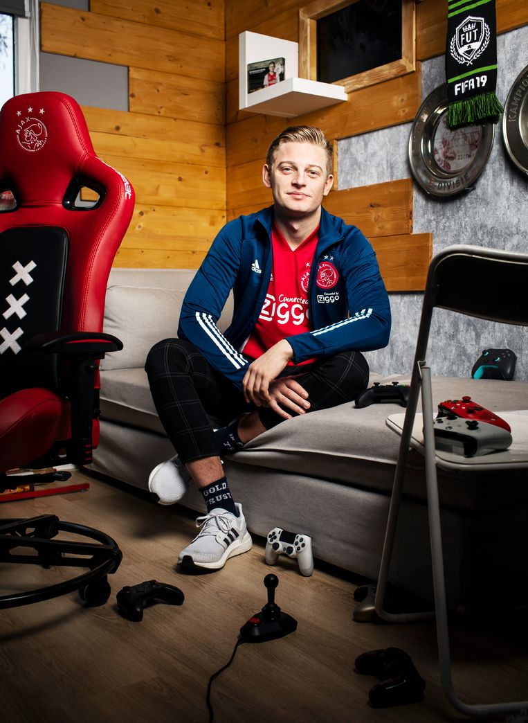 Dani Hagebeuk, e-sporter van Ajax: ‘In mij zit een wereldkampioen’