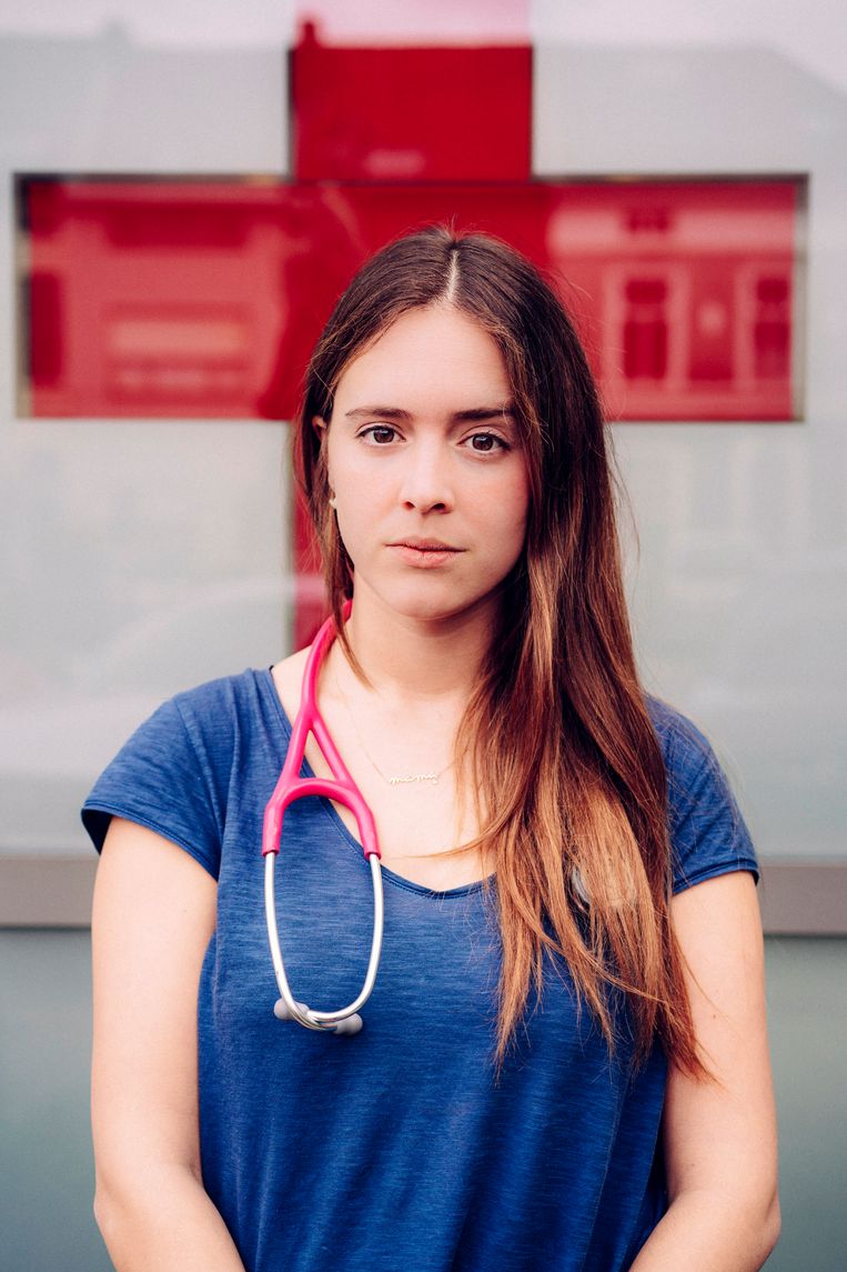 Julie De Vos. Beeld Stefaan Temmerman