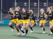 Hockeysters HC Den Bosch na zinderende ‘finale’ tegen SCHC naar halve finale EHL
