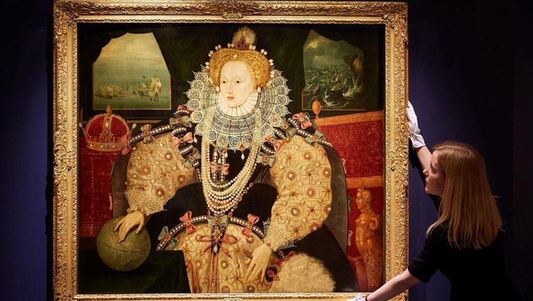 Wil des volks' zegeviert in slag om schilderij Virgin Queen | De Volkskrant