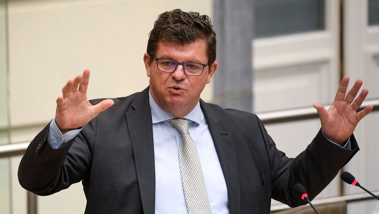 Vlaams minister van Energie Bart Tommelein (Open Vld). Beeld BELGA