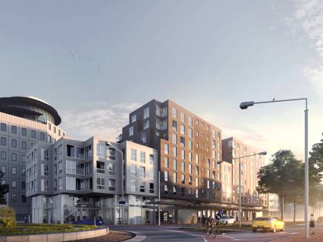 Bouw van appartementencomplex aan de Spuiboulevard weer vertraagd