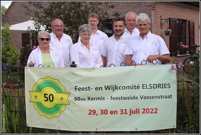 Het Wijkcomité Elsdries is klaar voor een feestje.