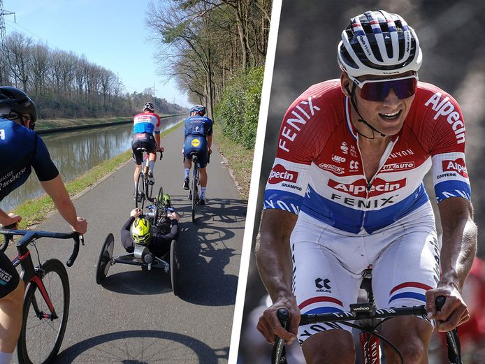 Trainen met Mathieu van der Poel: 'Hij haalt rond de 70 ...