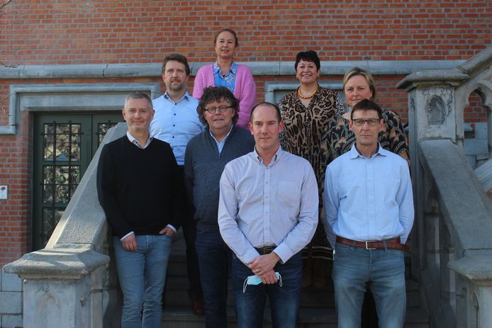 Het nieuwe schepencollege van Maldegem.