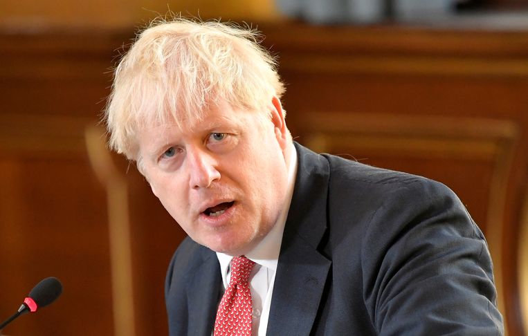 De Britse premier Boris Johnson. Beeld REUTERS