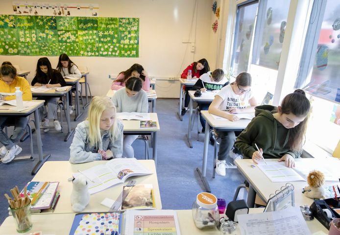 Duizenden leerlingen kregen een te hoog advies na het maken van de eindtoets.