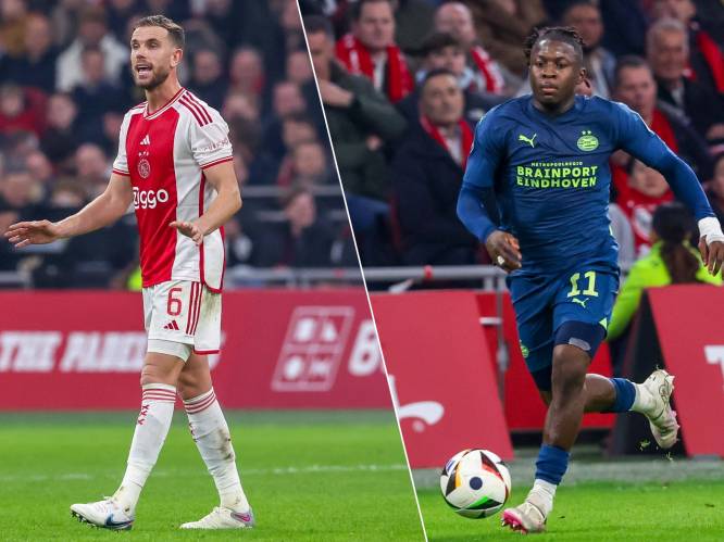 Debutant Henderson en Ajax houden leider PSV in bedwang, onzichtbare Bakayoko kan stempel niet drukken