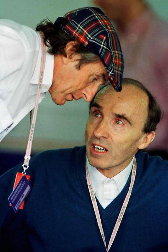 1997: Frank Williams et Jackie Stewart