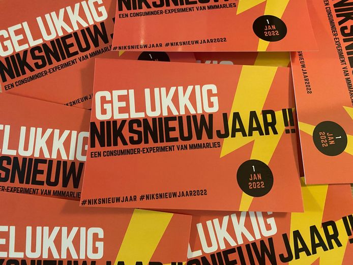 Niks nieuw jaar: da’s het ‘consuminder’-experiment van Marlies.