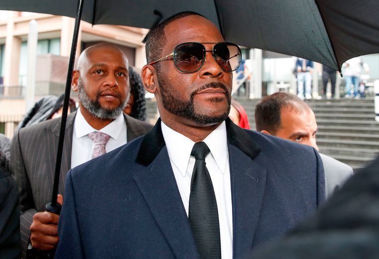 R. Kelly in 2019 in Chicago. Beeld AFP