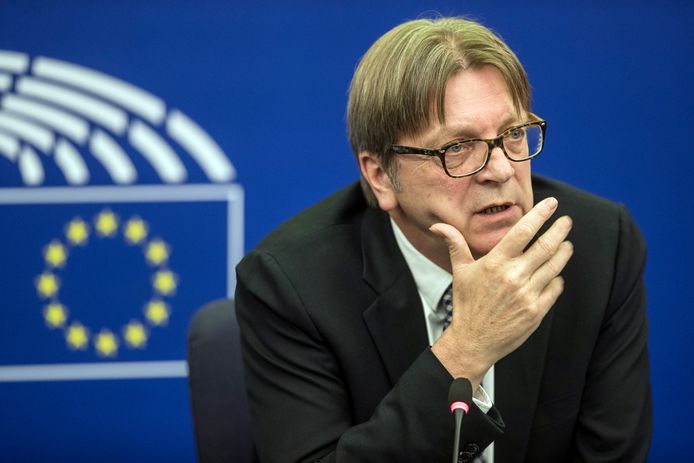 Europarlementariër Guy Verhofstadt (Open Vld).