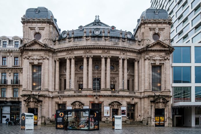 De Opera op het Operaplein in Antwerpen.