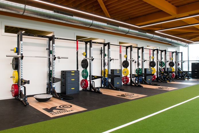 Sport- en oefenzaal van Krachtcentrale.