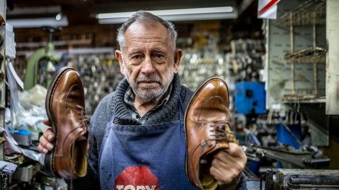 “De tijd van de naaldhakken, dát waren gouden jaren”: Leo Tas (80) is al zestig jaar schoenmaker en blijft nog lang bij zijn leest