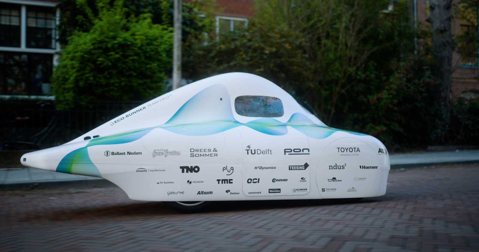Autootje op waterstof heeft bereik van ruim 2.000 kilometer “In 2050