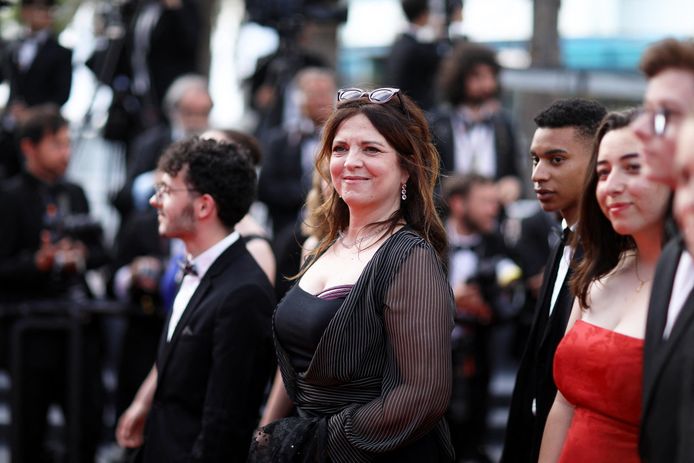 Agnès Jaoui lors du 75ème Festival International du Film de Cannes.