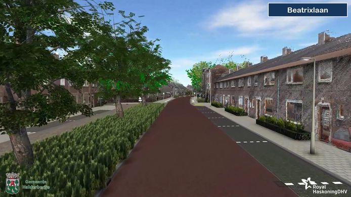 Impressie doorgaande route Standdaarbuiten