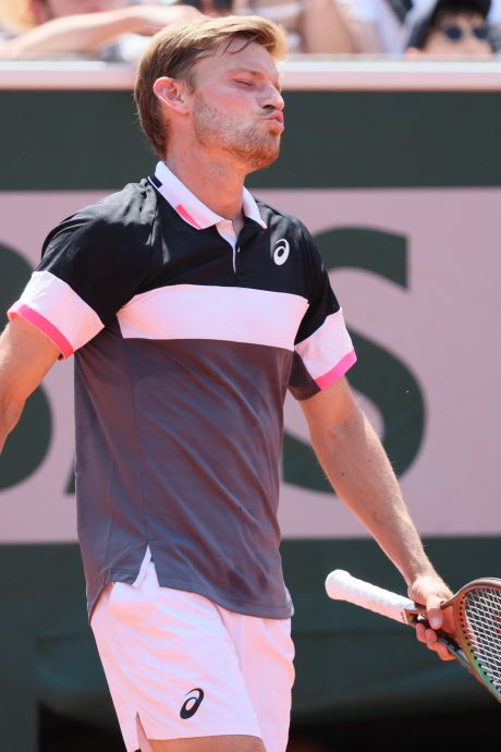 Il s’est arraché avant de s'incliner: David Goffin éliminé d’entrée à Roland Garros 