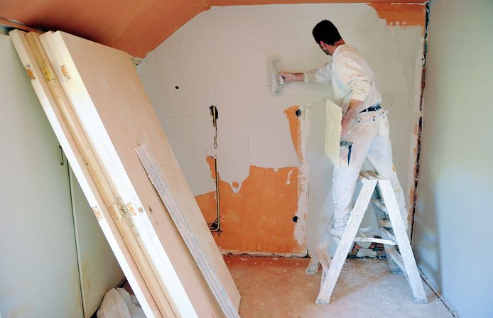 Verbouwing van een huis. Foto ter illustratie.