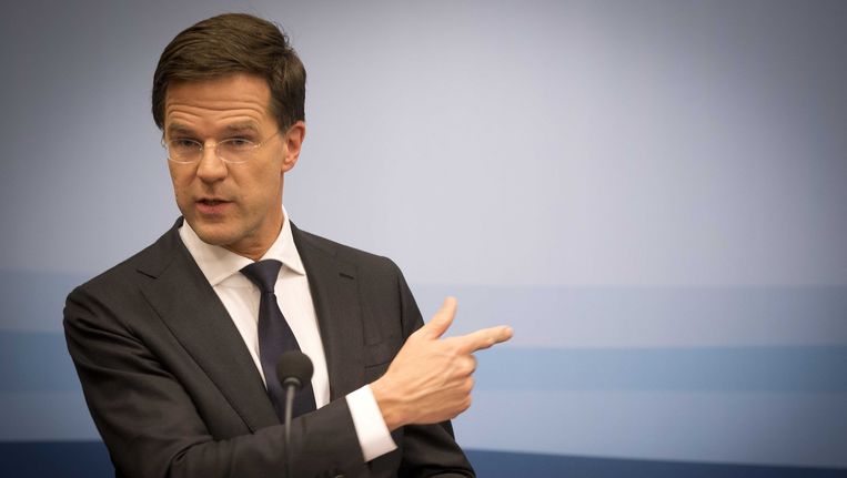 Premier Mark Rutte Beeld ANP