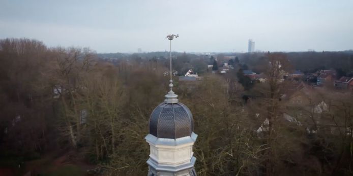 Kasteel Borluut mét draak.