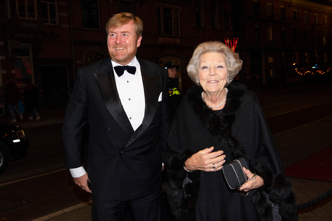 Koning Willem-Alexander en prinses Beatrix.