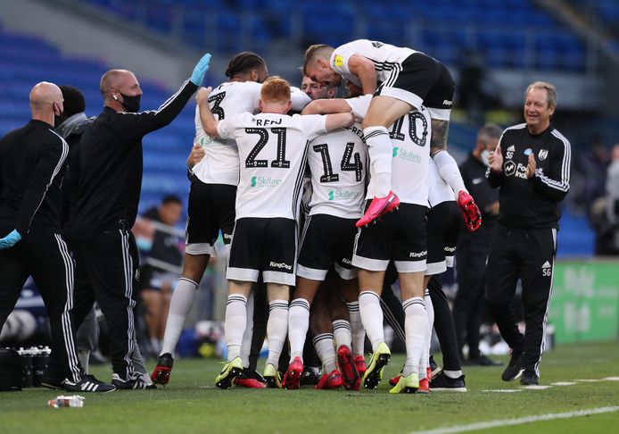 Fulham viert feest.