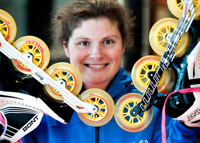 Skeeler Marit Kaats.