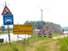 Drukke Gooiseweg in Flevoland wordt helemaal vierbaans, nog even overlast maar dan is het werk klaar