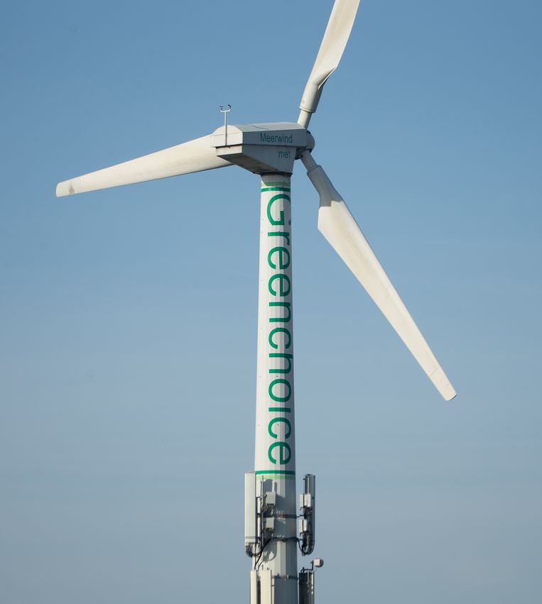 Een windturbine van Greenchoice. Beeld ANP / Harold Versteeg
