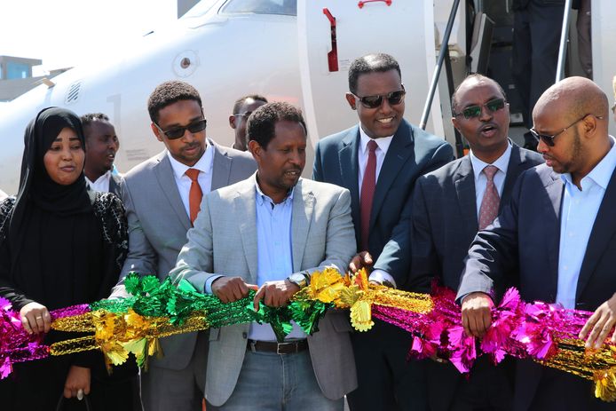 Eerste lijnvlucht in 41 jaar tussen Ethiopië en Somalië