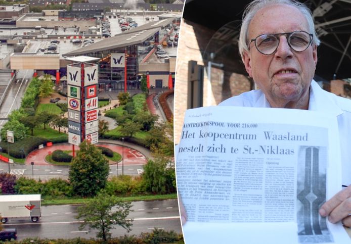 Ere-burgemeester Freddy Willockx blikt terug op 50 jaar Waasland Shopping in Sint-Niklaas