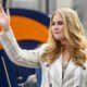 Steel de look voor een prikkie: een wit pak met krijtstreep net als prinses Amalia