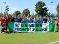 Acht jaar na de degradatie uit de topklasse zal SC Genemuiden zich weer melden bij de elite van het vaderlandse amateurvoetbal, in de derde divisie.